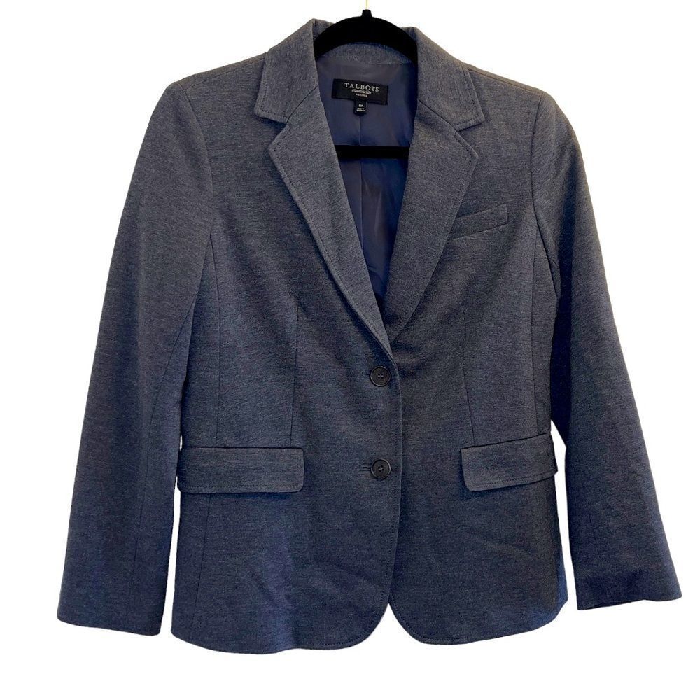 Talbots Gray Blazer || 6P - image 1